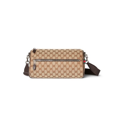 GUCCI GG CANVAS SMALL CYLINDER BAG ‎‎834455 (30*16*16cm)